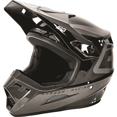 Answer Racing 2022 AR3 Vortex Helmet - Black/Gravel