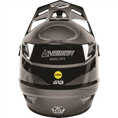 Answer Racing 2022 AR3 Vortex Helmet - Black/Gravel
