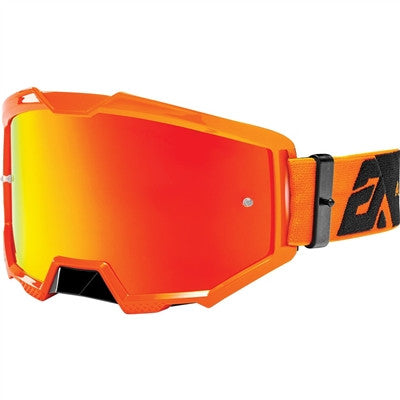 Answer Racing 2021 Youth Apex 3 Goggle - Black/Orange
