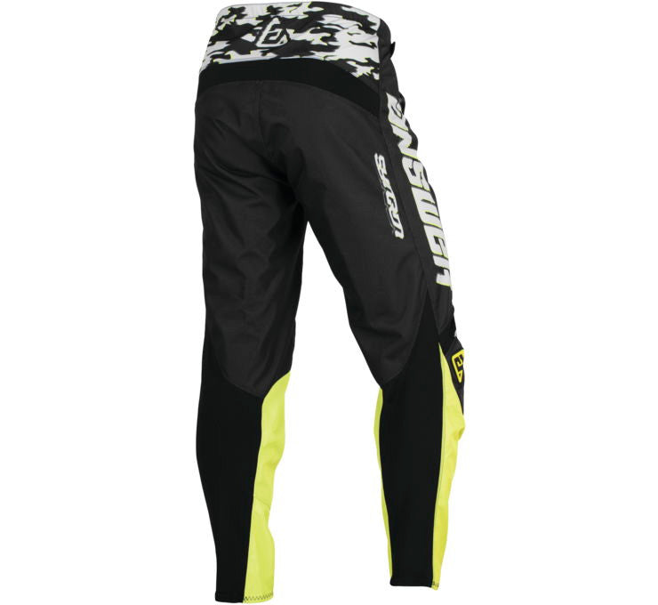 Answer Racing 2023 Syncron Meltdown Jersey Pant Combo - Grey/Hyper Acid/Black
