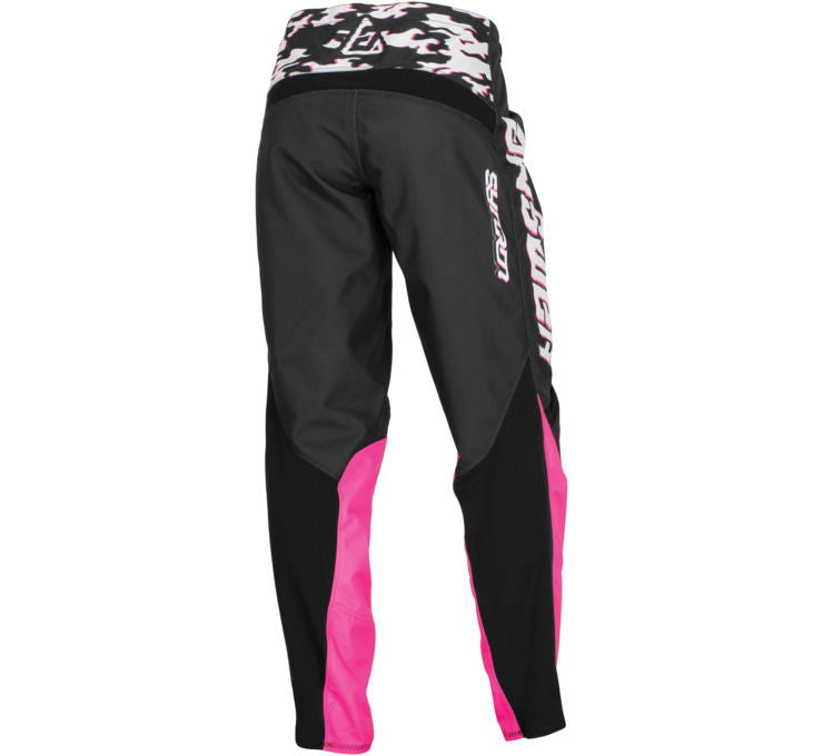 Answer Racing 2023 Womens Syncron Meltdown Jersey Pant Combo - Black/Magenta/Grey