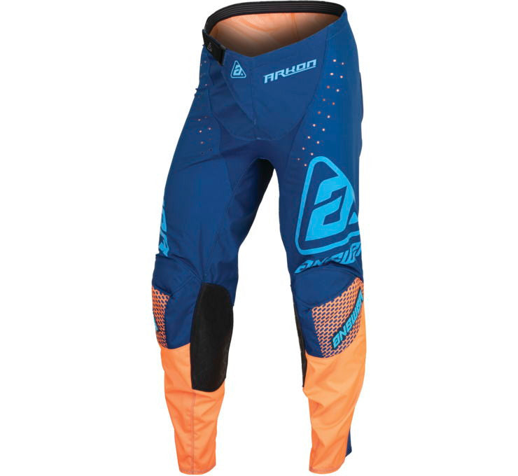 Answer Racing 2023 Youth Akron Boost Jersey Pant Combo - Grey/Hyper Acid/Black