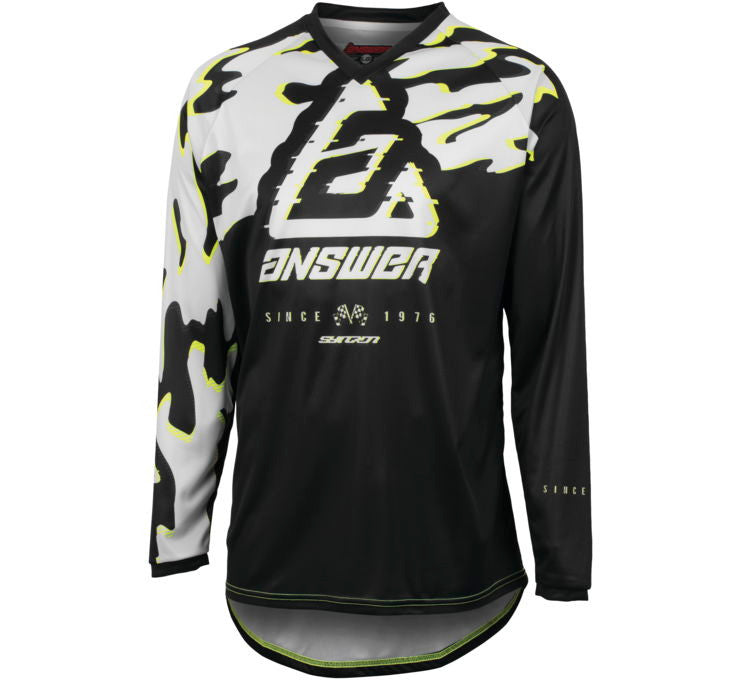 Answer Racing 2023 Syncron Meltdown Jersey Pant Combo - Grey/Hyper Acid/Black