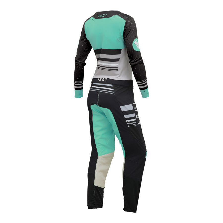 Thor 2024 Womens Prime Blaze Jersey Pant Combo Black/Mint
