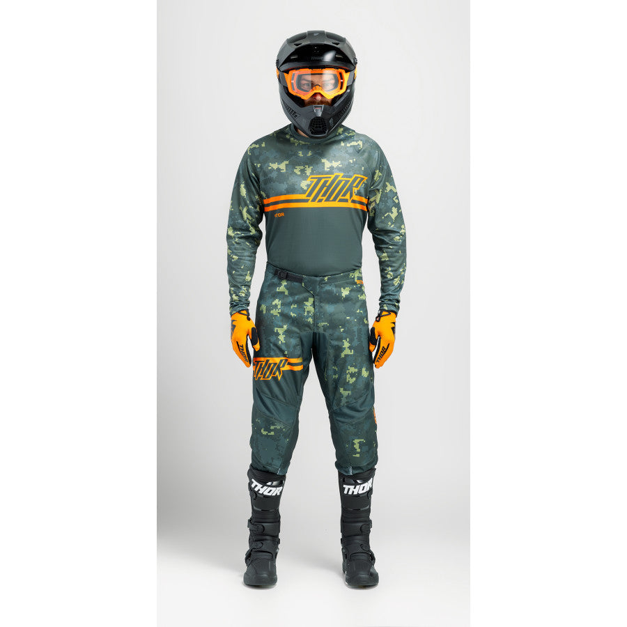 Thor 2024 Youth Sector Digi Jersey Pant Combo Forest Green