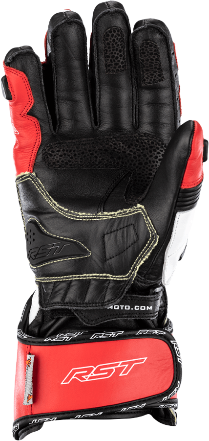 RST Tractech EVO 4 CE Gloves Red/White/Black