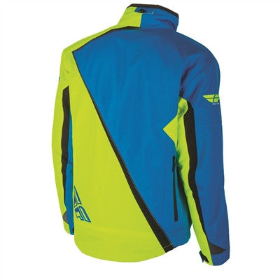 FLY Racing 2019 SNX Pro Snow Jacket - Blue/Hi Vis