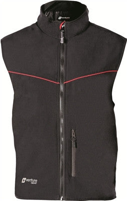 Venture Heat 2017 12V Hybrid Soft Shell Heated Vest - Black