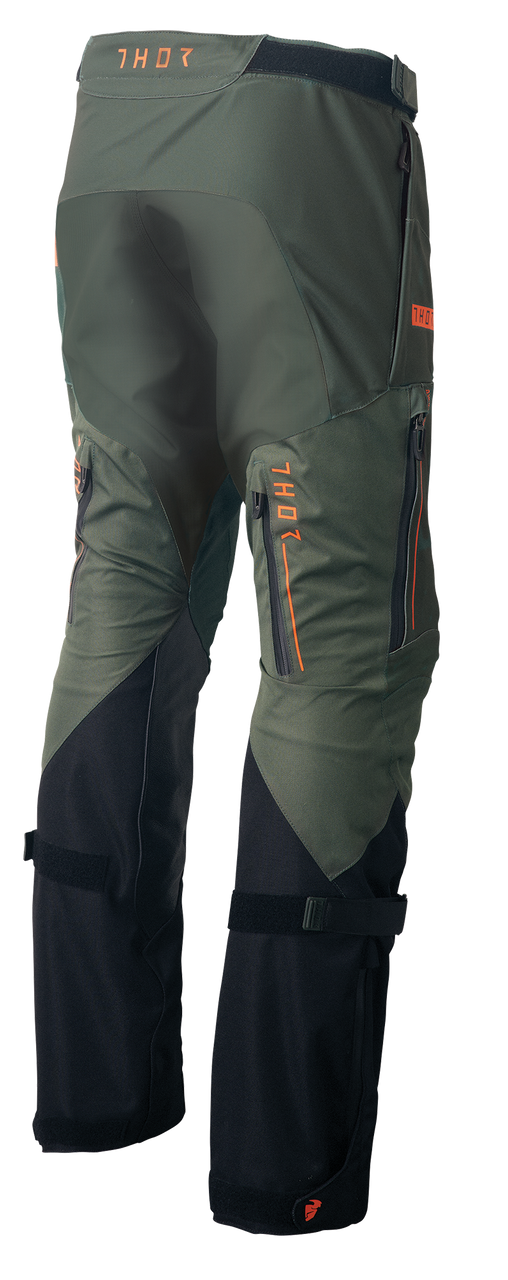 Thor Range Jacket Pant Combo Army/Orange Jacket Pant Combo