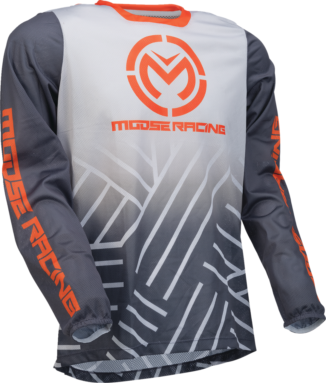 Moose Racing 2024 Sahara Jersey - Gray/Orange
