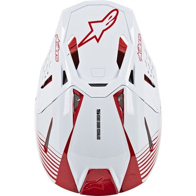 Alpinestars 2019 Supertech M10 Dyno Offroad Helmet - Red/White