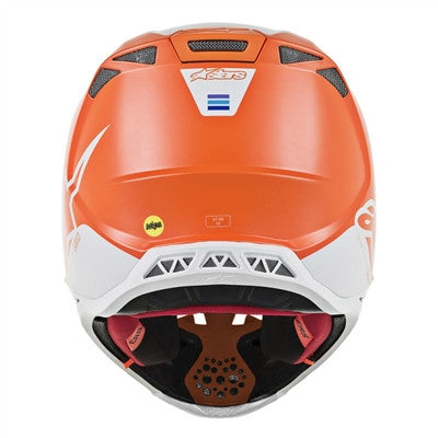 Alpinestars 2019 Supertech M8 Contact Offroad MIPS Helmet - Light Orange/Grey