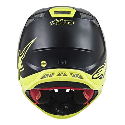 Alpinestars 2019 Supertech M8 Radium Offroad MIPS Helmet - Black Matte/Mid Grey/Yellow Fluo