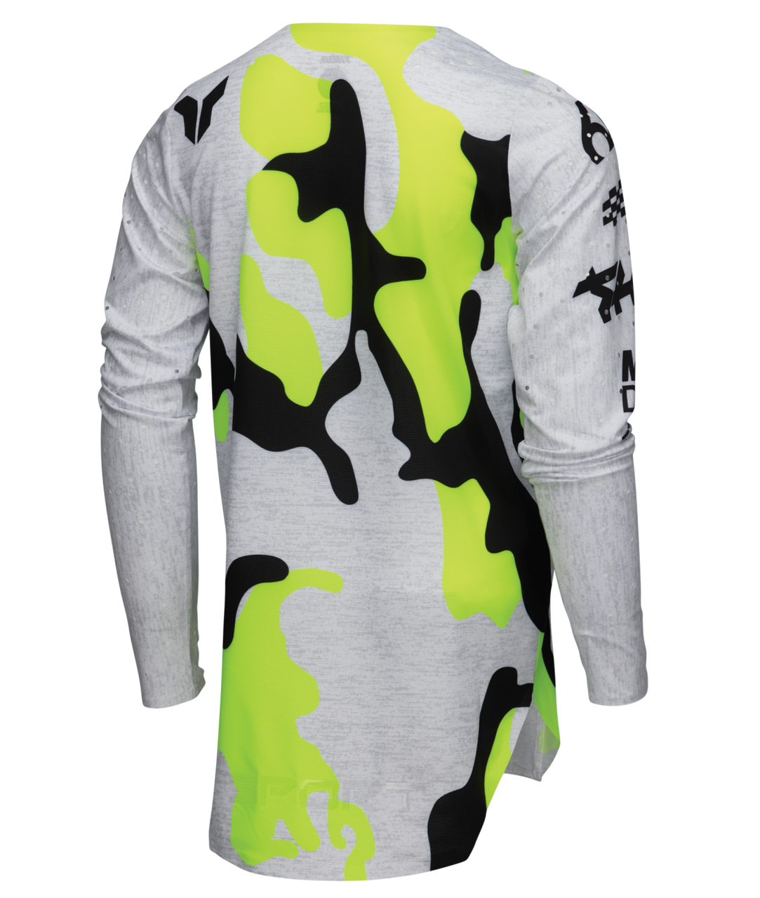 Thor 2025 Youth SPORTMODE Riot Jersey Pant Combo White/Acid