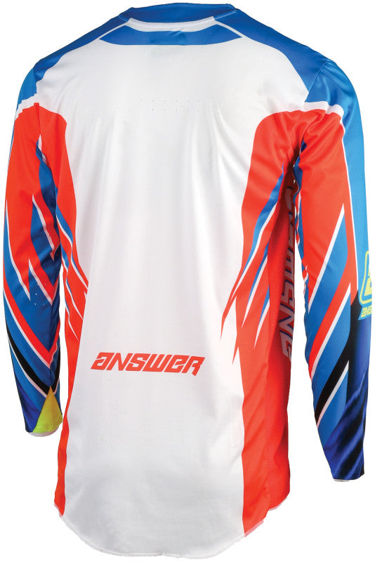 Answer Racing 2025 Youth Elite Xotic Jersey Pant Combo Red/White/Blue