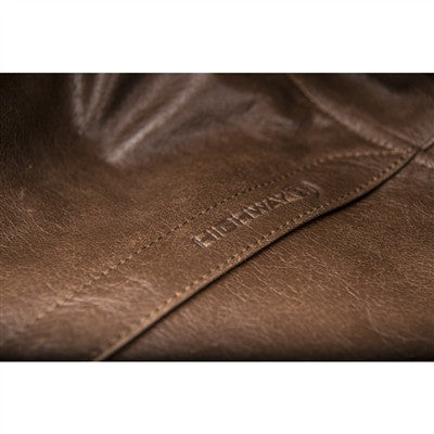Highway 21 Primer Leather Jacket - Brown