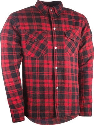 Highway 21 Marksman Riding Flannel - Black/Red