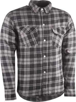 Highway 21 Marksman Riding Flannel - Black/Grey