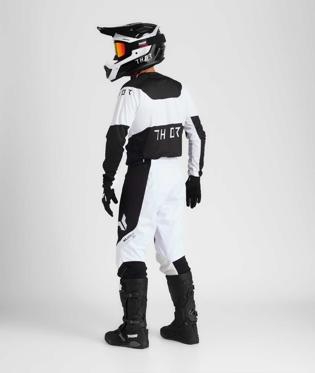 Thor 2025 LAUNCHMODE Storm Jersey Pant Combo Black