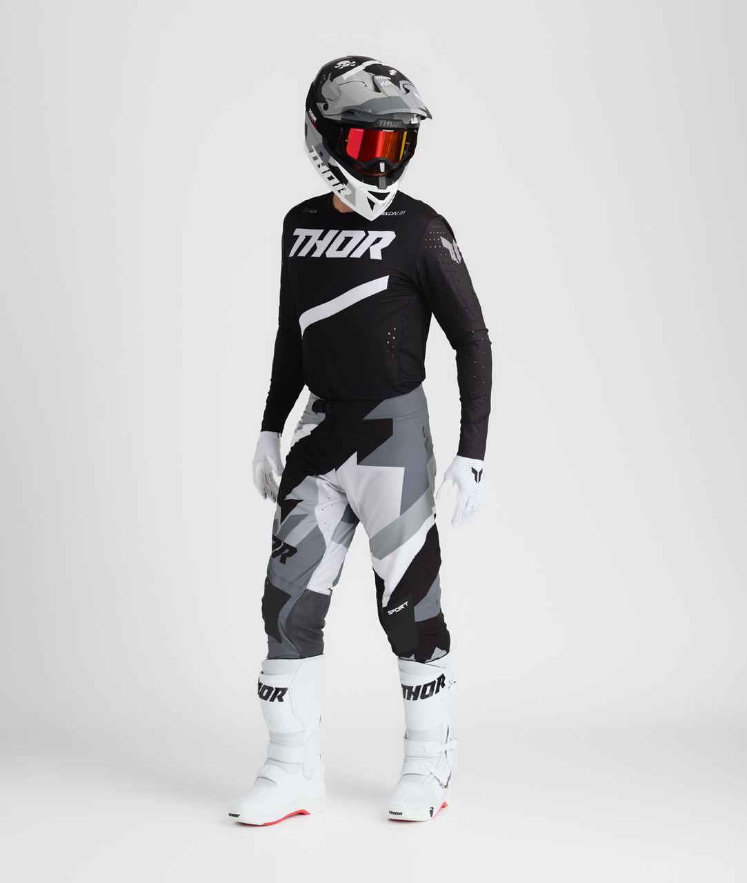 Thor 2025 SPORTMODE Brave Jersey Pant Combo Black