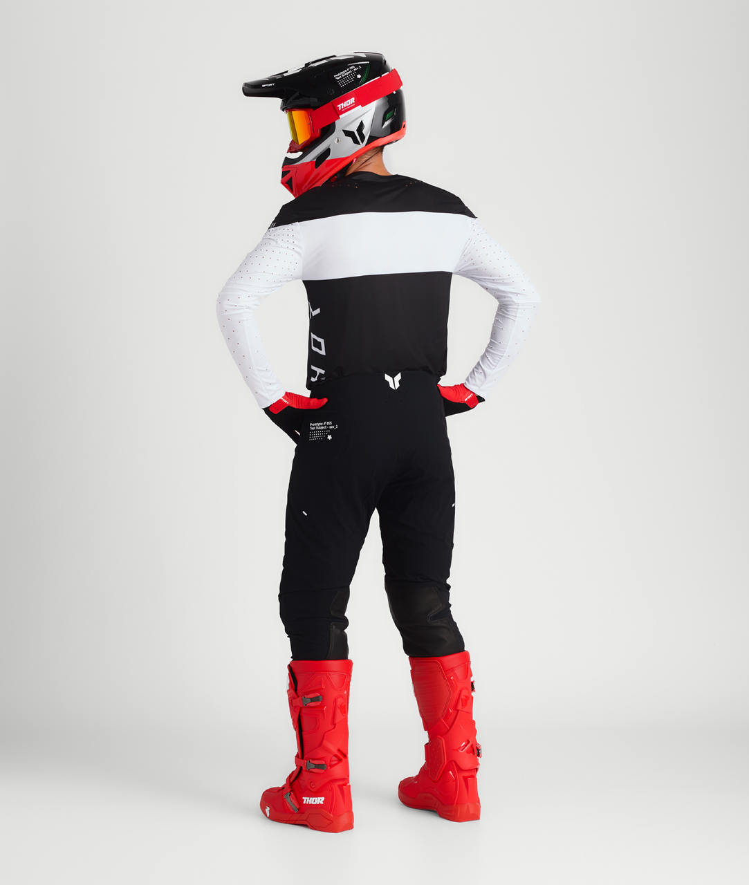 Thor 2025 SPORTMODE Strike Jersey Pant Combo Black
