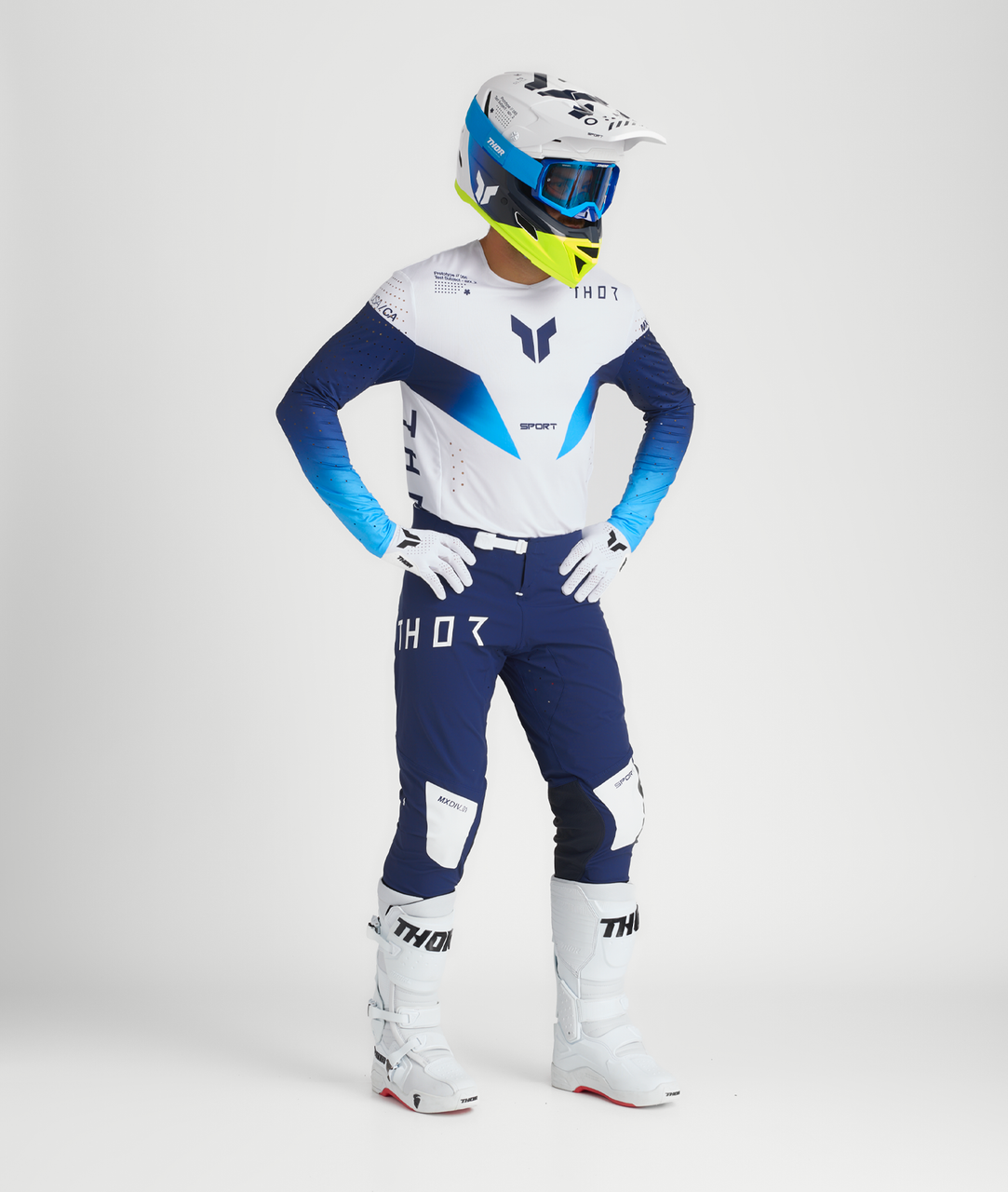 Thor 2025 SPORTMODE Strike Jersey Pant Combo Navy