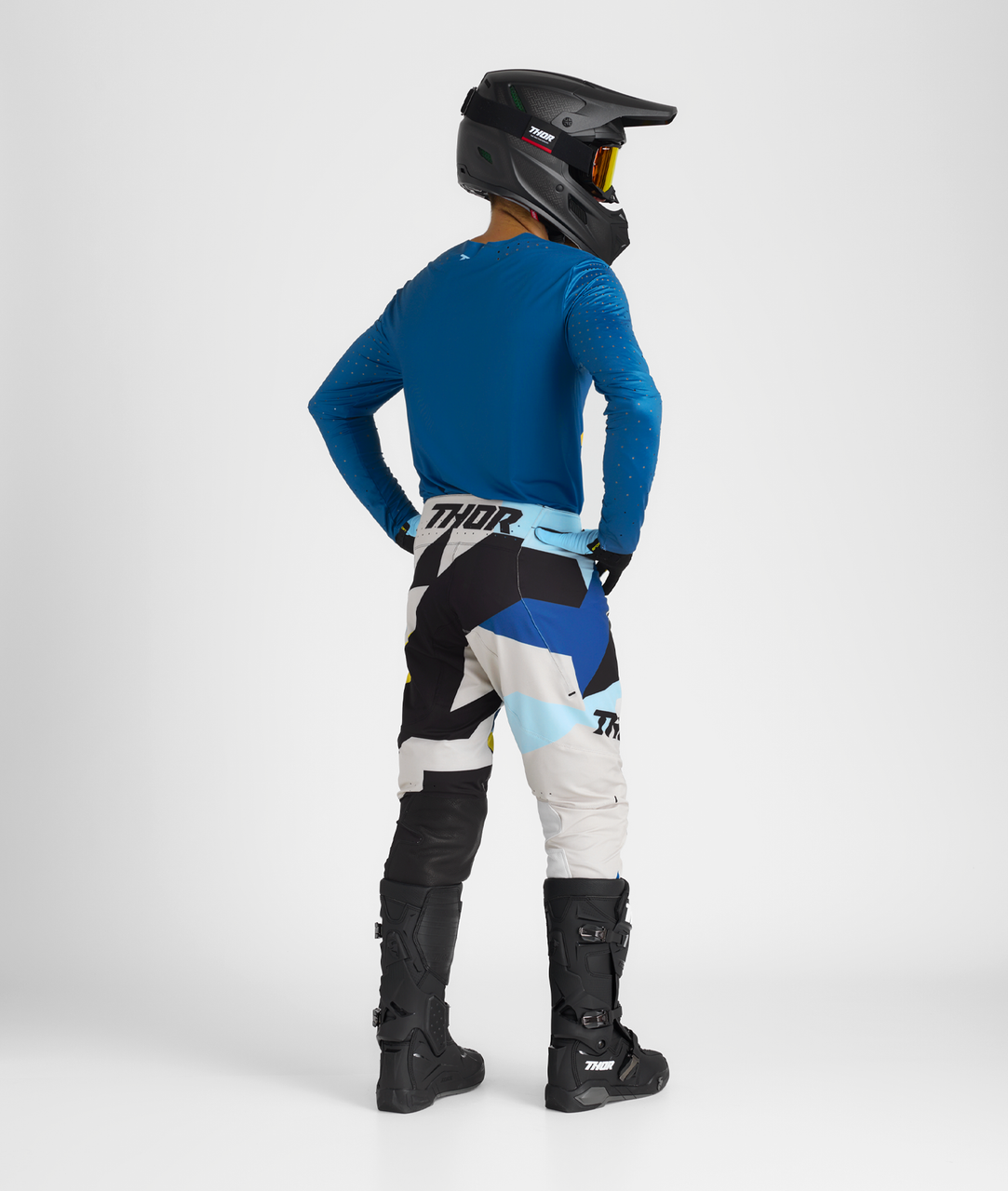 Thor 2025 SPORTMODE Brave Jersey Pant Combo Blue