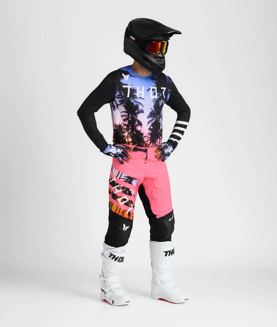 Thor 2025 SPORTMODE SD Jersey Pant Combo Black