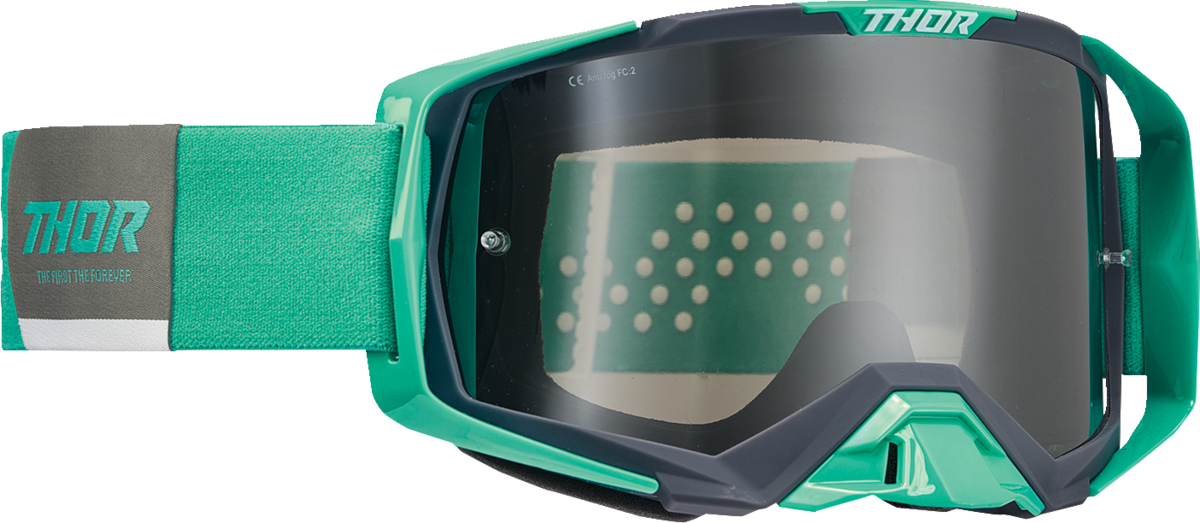 Thor Activate Goggle Teal/Charcoal Smoke Mirror Lens