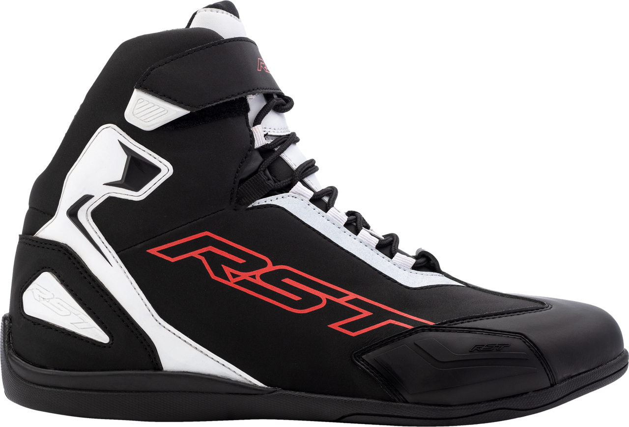 RST Sabre Moto CE Shoe Black/White/Red