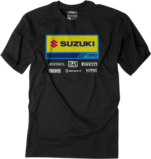 Factory Effex Suzuki Racewear T-Shirt Black