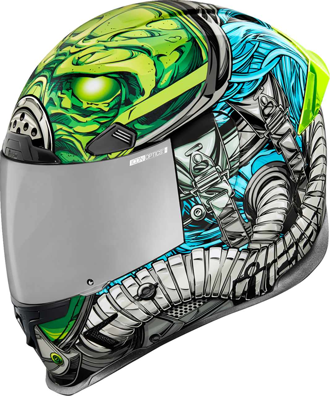 ICON Airframe Pro Helmet Outbreak Blue