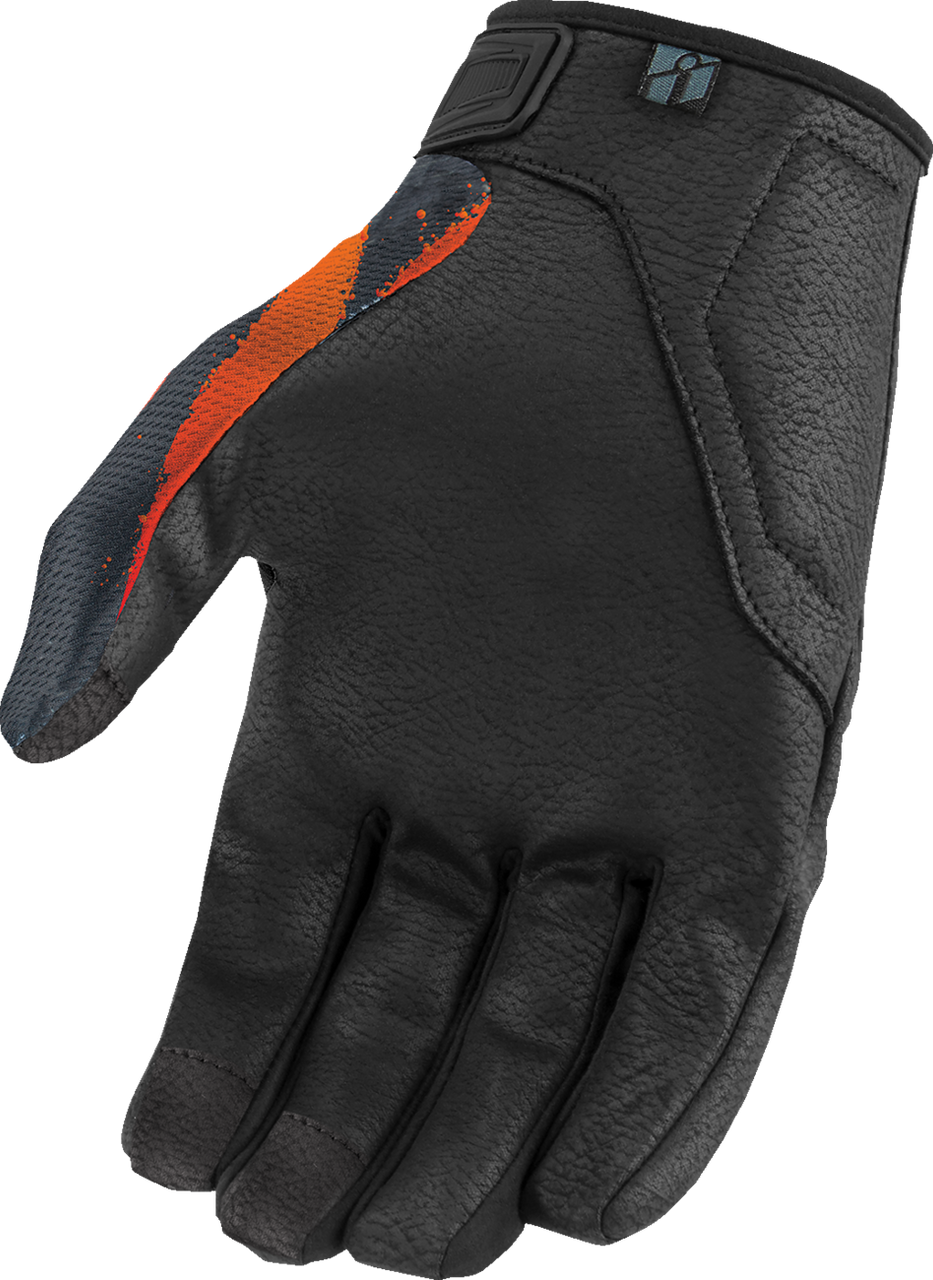 Icon Hooligan Rad Dawn Gloves Orange
