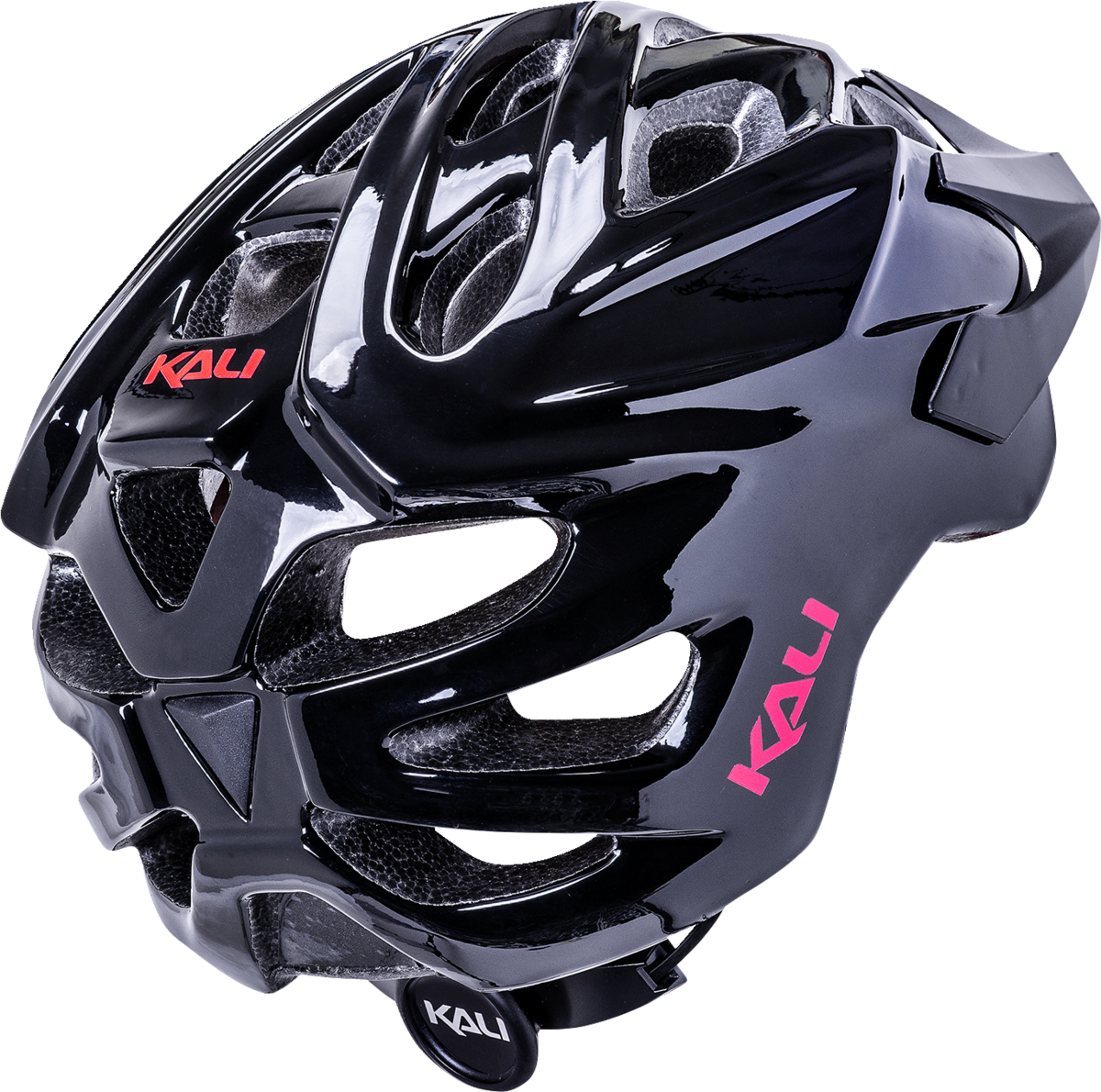 Kali Youth Chakra Solid Bicycle Helmet Gloss Black