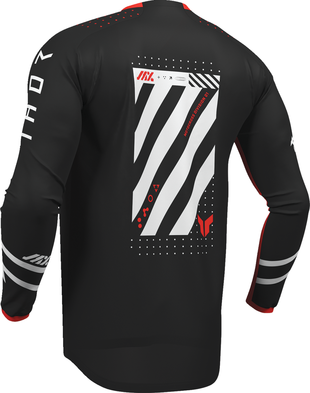 Thor 2026 Launchmode Futura Black/Red Jersey Pant Combo