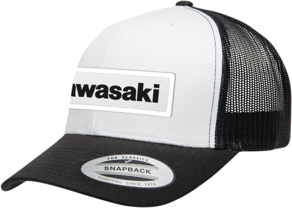 Factory Effex Kawasaki Throwback Hat - Black/White