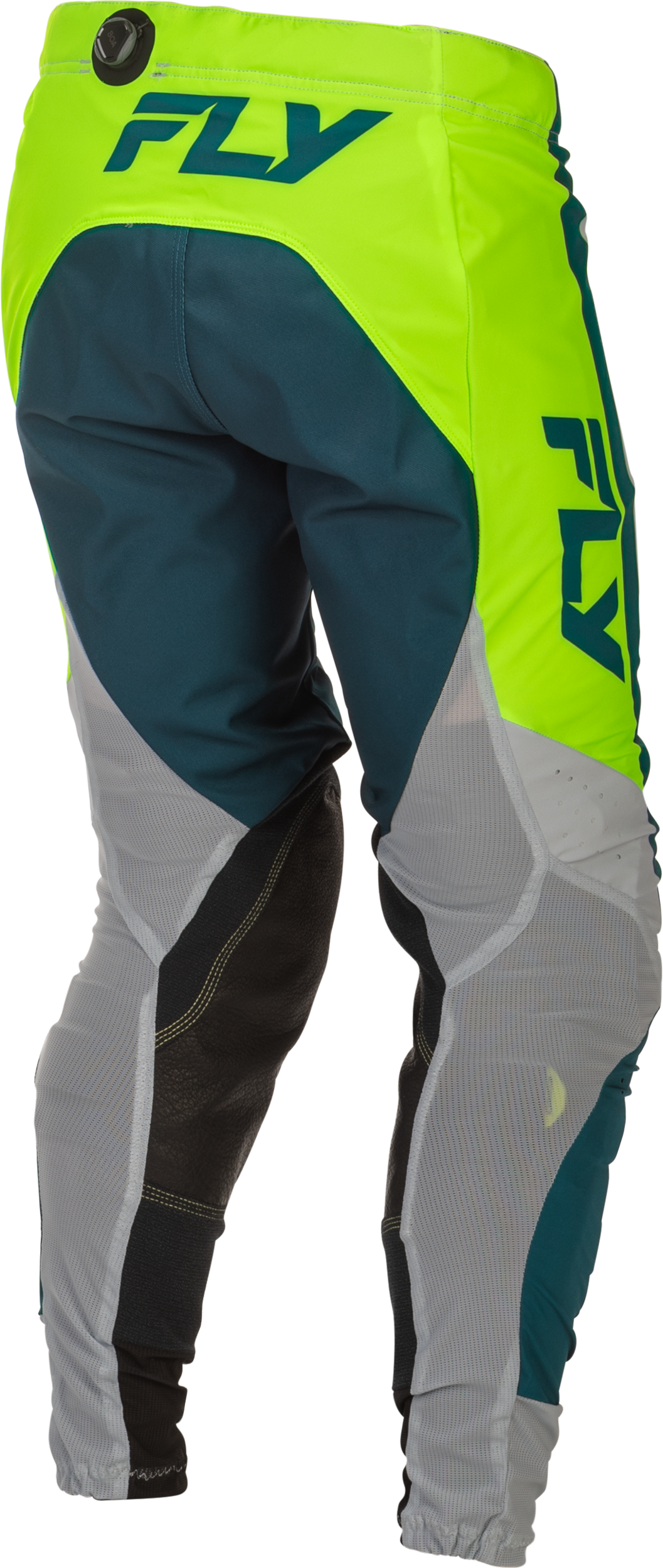 FLY Racing 2026 Youth Lite Grey/Lime/Teal Jersey Pant Combo