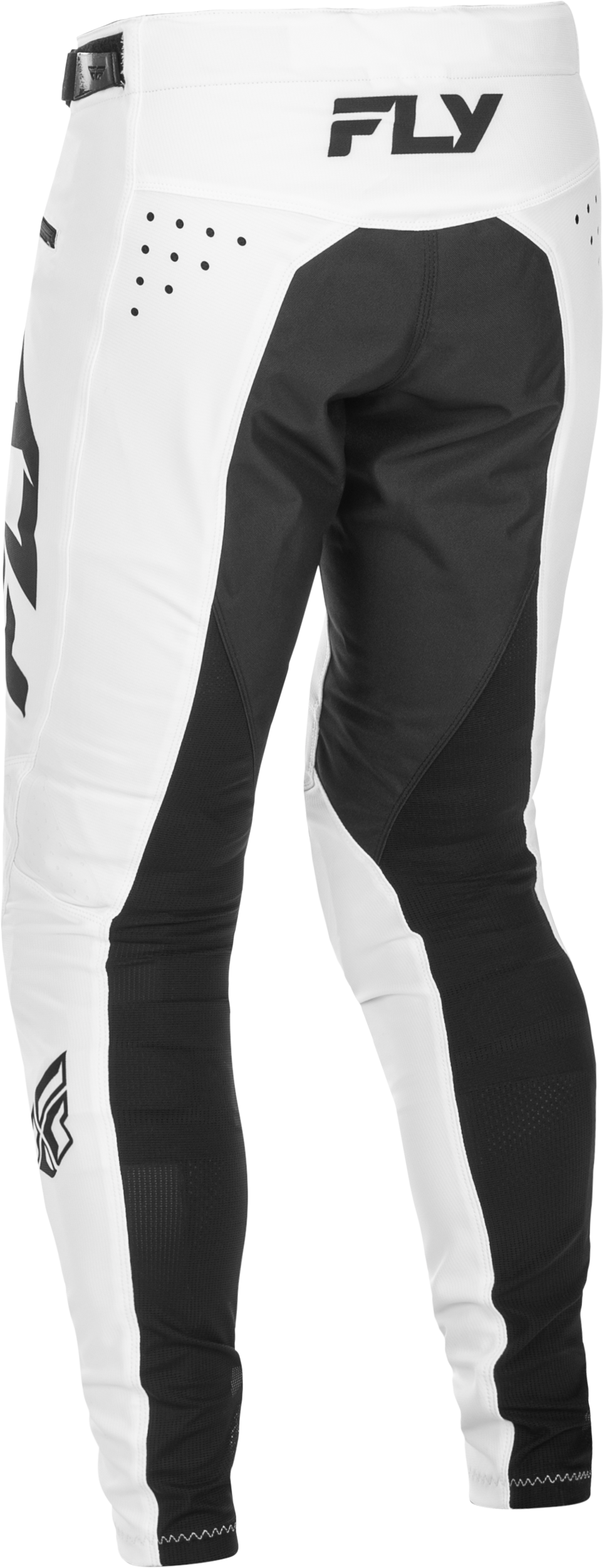FLY Racing 2026 Youth Rayce Bicycle White/Black Jersey Pant Combo