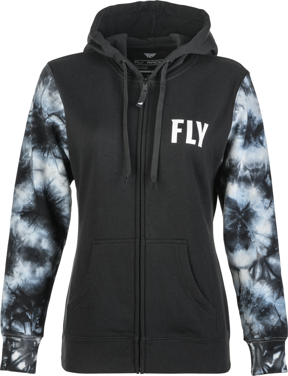 FLY Racing Womens Tie-Dye Zip Up Hoodie