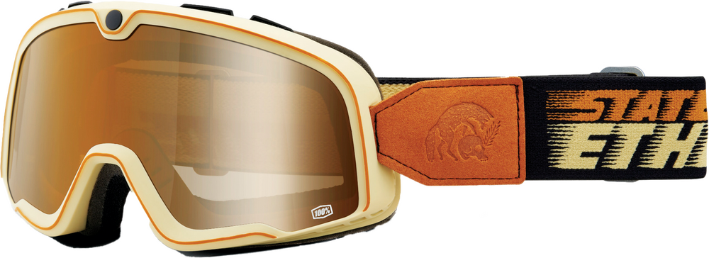 100% - 50000-00015 - BARSTOW GOGGLE STATE OF ETHOS BRONZE LENS