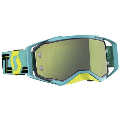 Scott Prospect Goggle - Blue/Teal - Yellow Chrome Lens