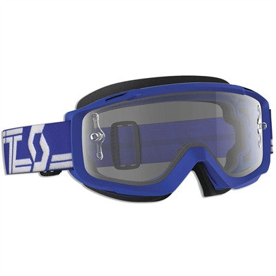 Scott Split OTG Goggle - Blue/White - Clear Lens