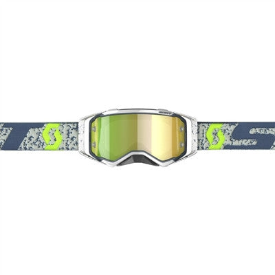 Scott Prospect Goggle - Grey/Dark Grey with Yellow Chrome Works