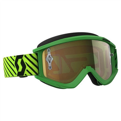 Scott Recoil Xi Goggle - Green/Yellow - Gold Chrome Works Len