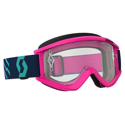 Scott Recoil Xi Goggle - Pink/Teal - Clear Works Len