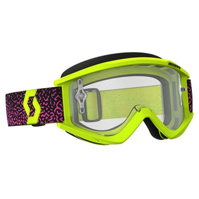 Scott Recoil Xi Goggle - Yellow/Pink - Clear Works Len