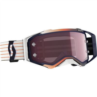 Scott Prospect Amplifier Goggle - Blue/White with Rose Len