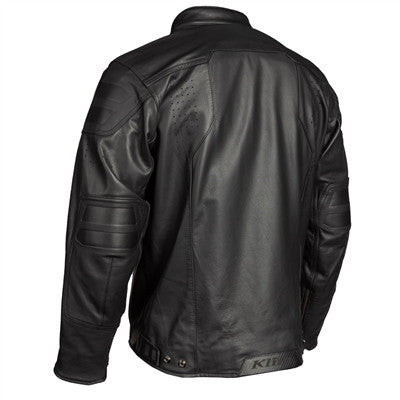 Klim Sixxer Leather Jacket - Gunmetal Black