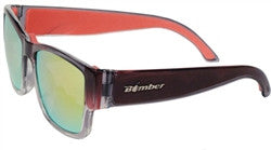 Bomber Floating and Safety Sunglasses - Crystal Smk Red Mirror