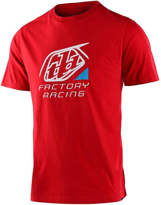 Troy Lee Designs Short Sleeve Tee TLD Factory Icon Red